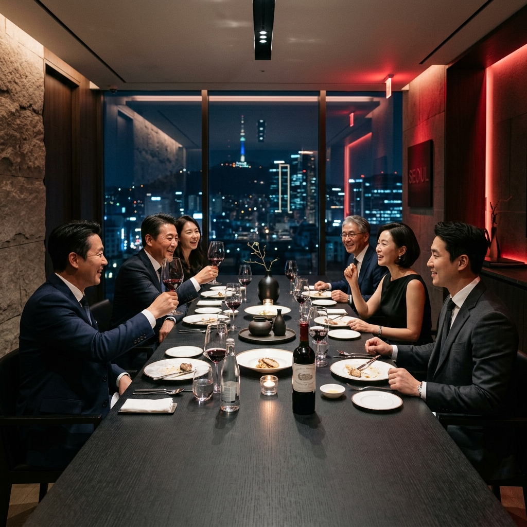 VIP Private Business Dinner Gangnam